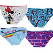 Minnie Mouse & Little Pony Underwear, 4 Pack - NEW